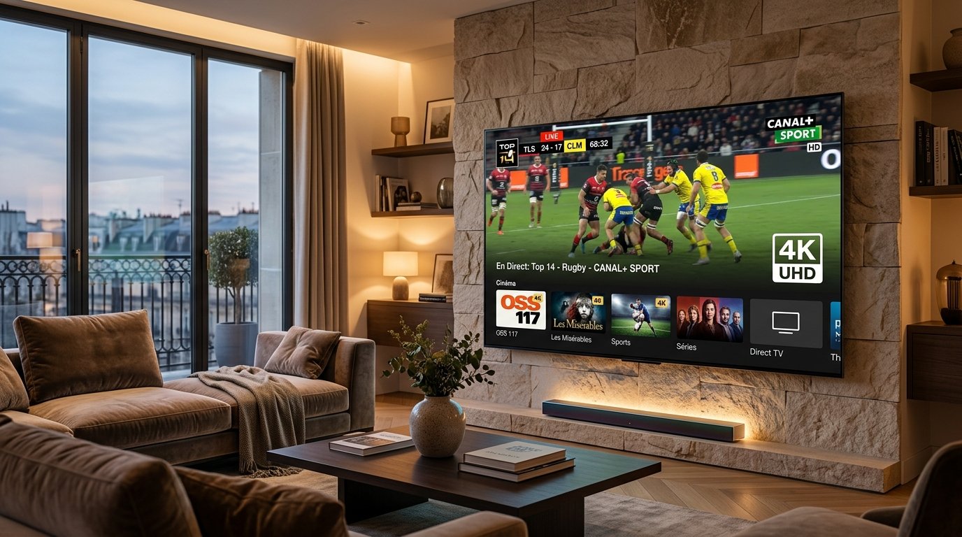 Avis et test du service IPTV France TV avec flux 4K sans coupure